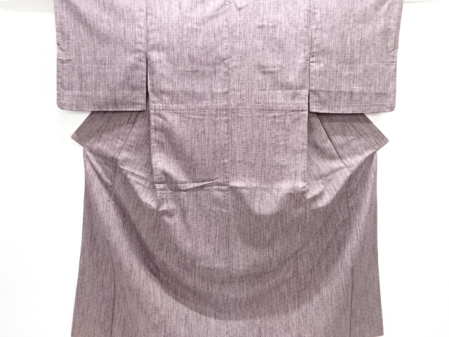 JAPANESE KIMONO / OMESHI / NISHIJIN-ORI / WOVEN SEIGAIHA